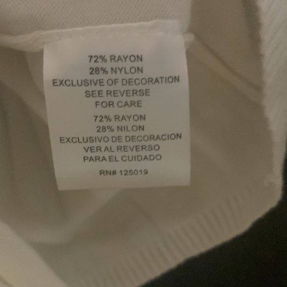 Joseph A XS cream button down blouse - Picture 3 of 3